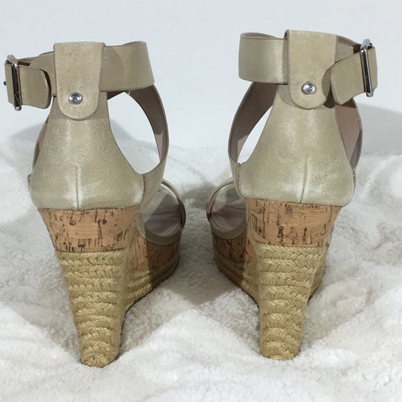 Charles by Charles David Adament Wedge Sandals-8.5 - Picture 5 of 8